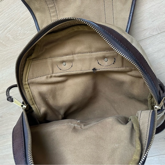 Filson Twill Rucksack Backpack. - Picture 5 of 8